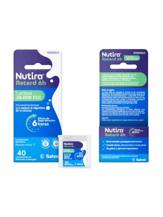 Nutira retard 6h 40 comprimidos liberación prolongada