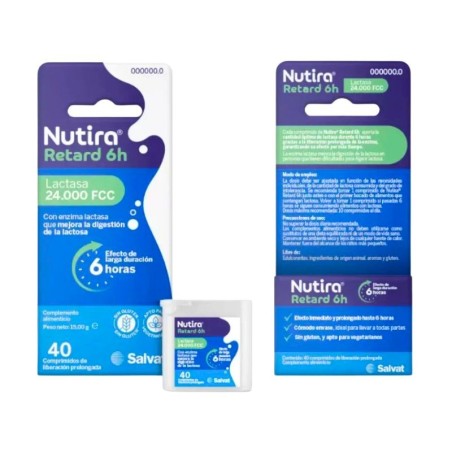 Nutira retard 6h 40 comprimidos liberación prolongada