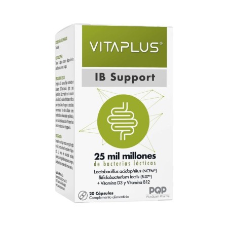 Vitaplus ib support 20 cápsulas