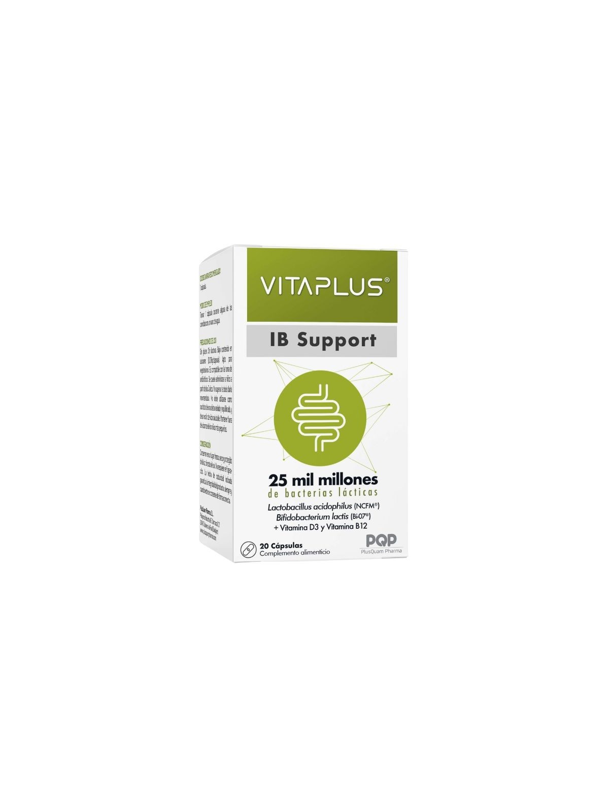 Vitaplus ib support 20 cápsulas