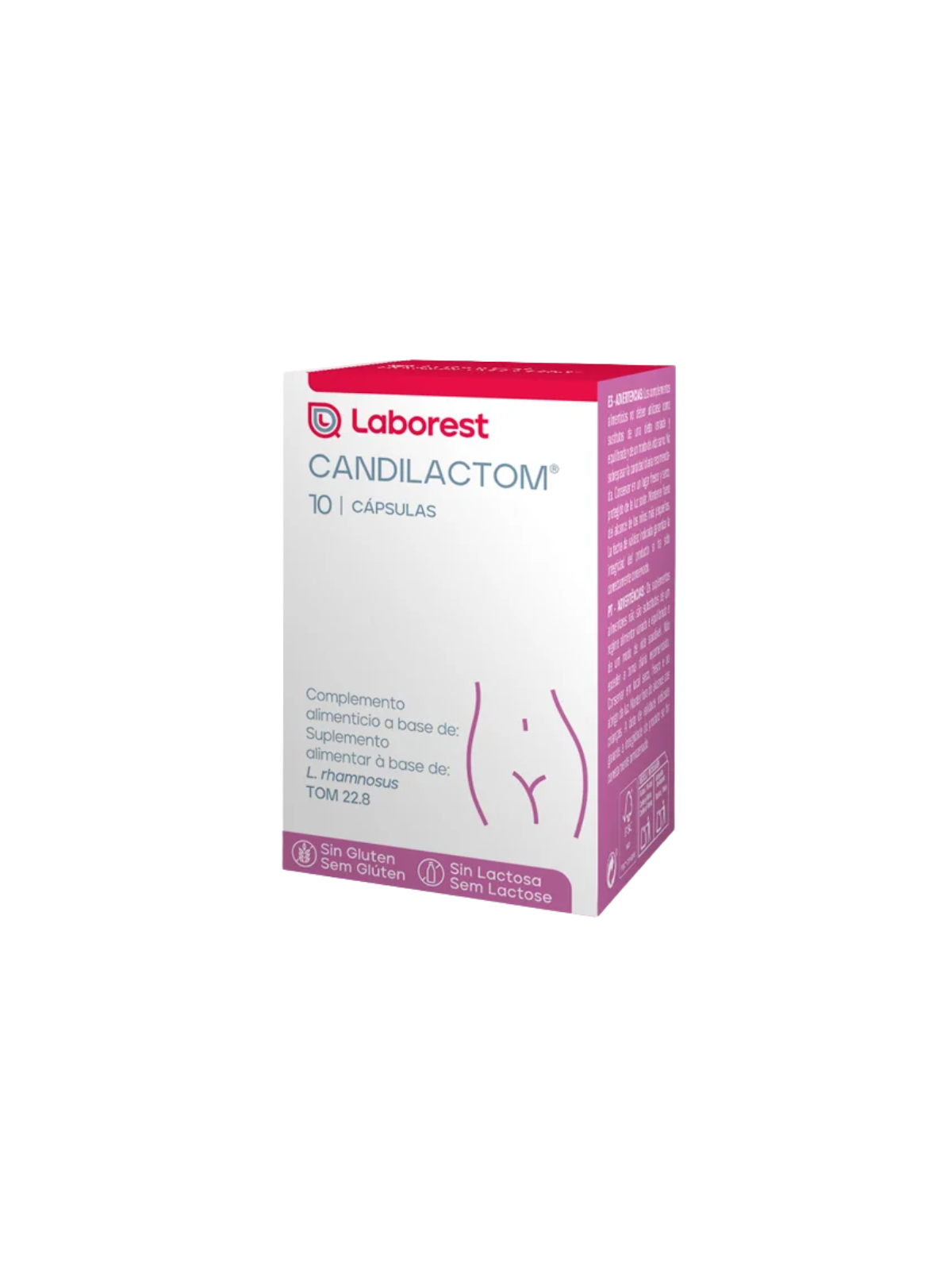 Candilactom 10 cápsulas