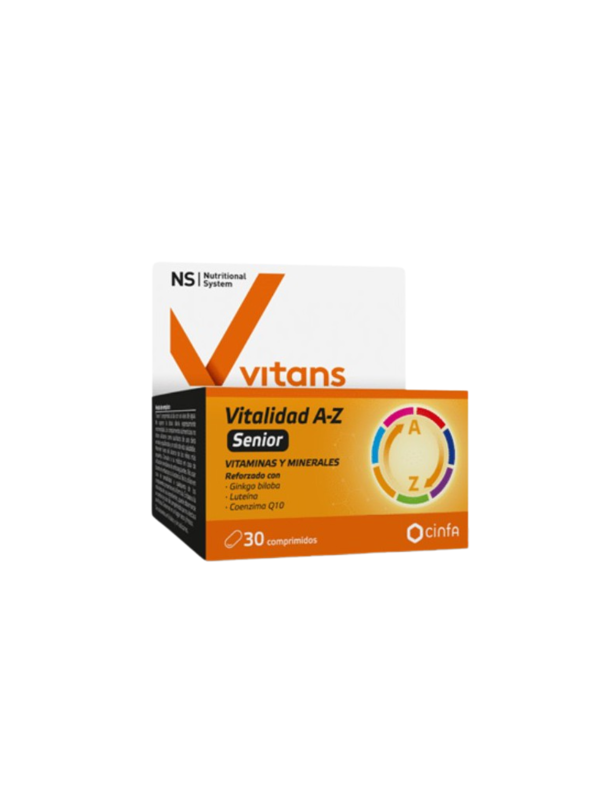 NS vitans vitalidad A-Z senior 30 comprimidos