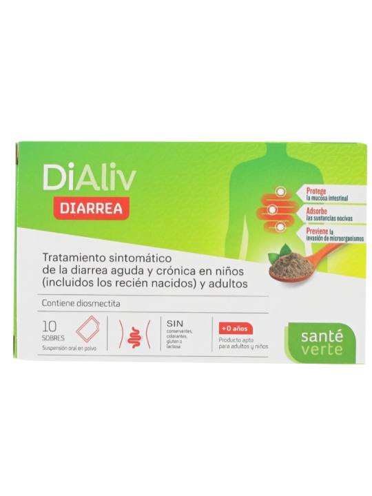 NS Sante Verte dialiv diarrea 10 sobres
