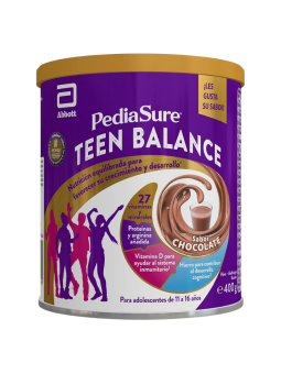 Pediasure teen balance sabor chocolate 400 G