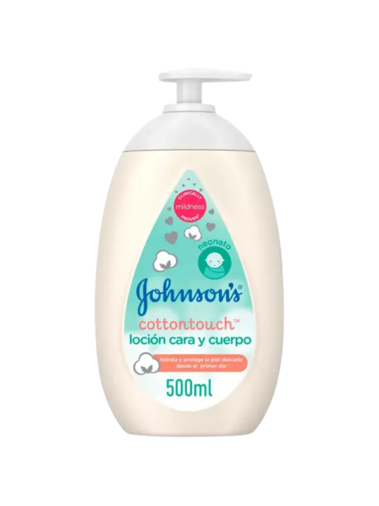Johnsons crema cara y cuerpo bebé 500ml
