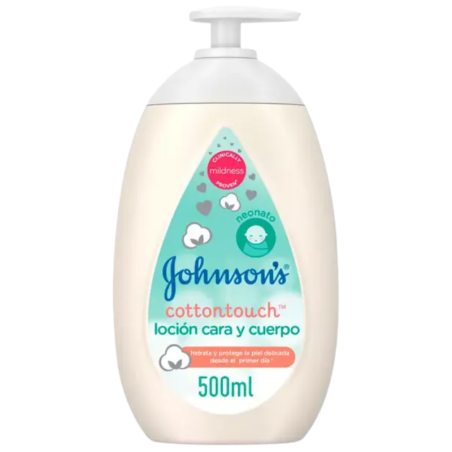 Johnsons crema cara y cuerpo bebé 500ml