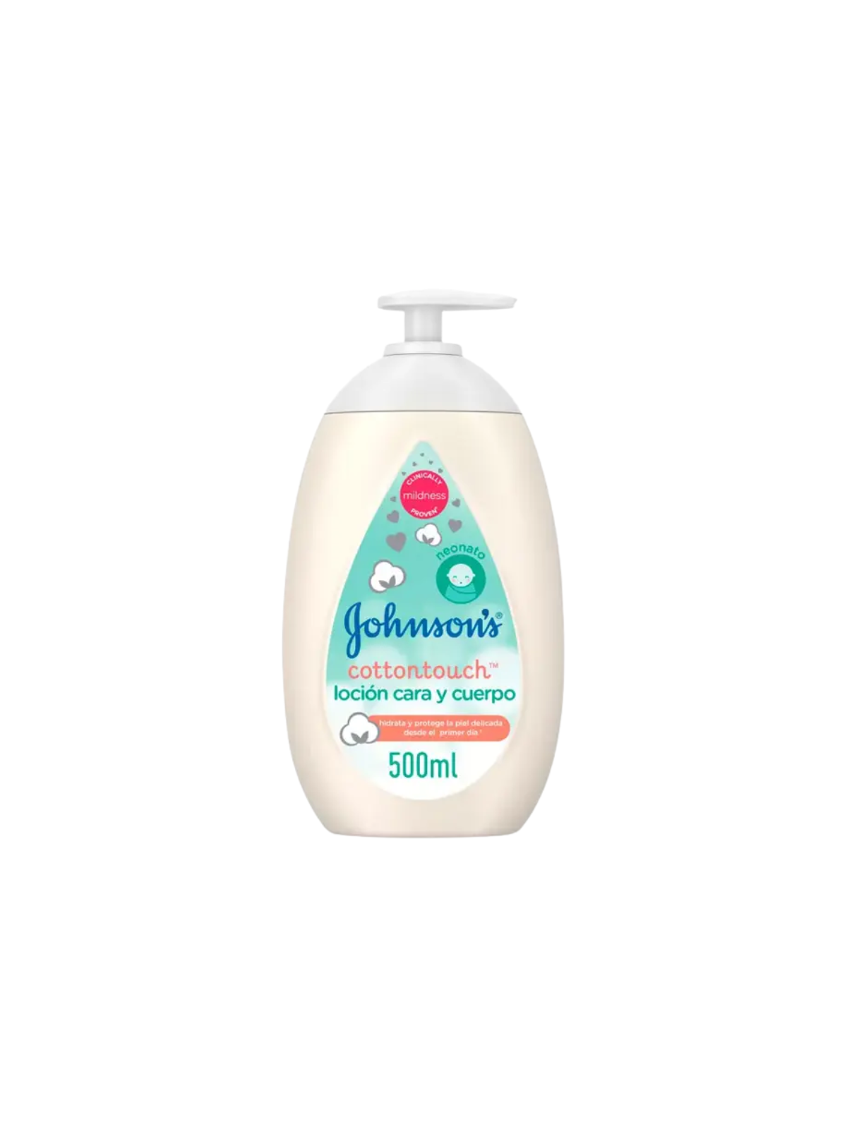 Johnsons crema cara y cuerpo bebé 500ml