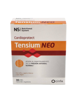 NS cardioprotect tensium neo 30 capsulas vegetales