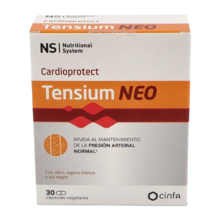 NS cardioprotect tensium neo 30 capsulas vegetales