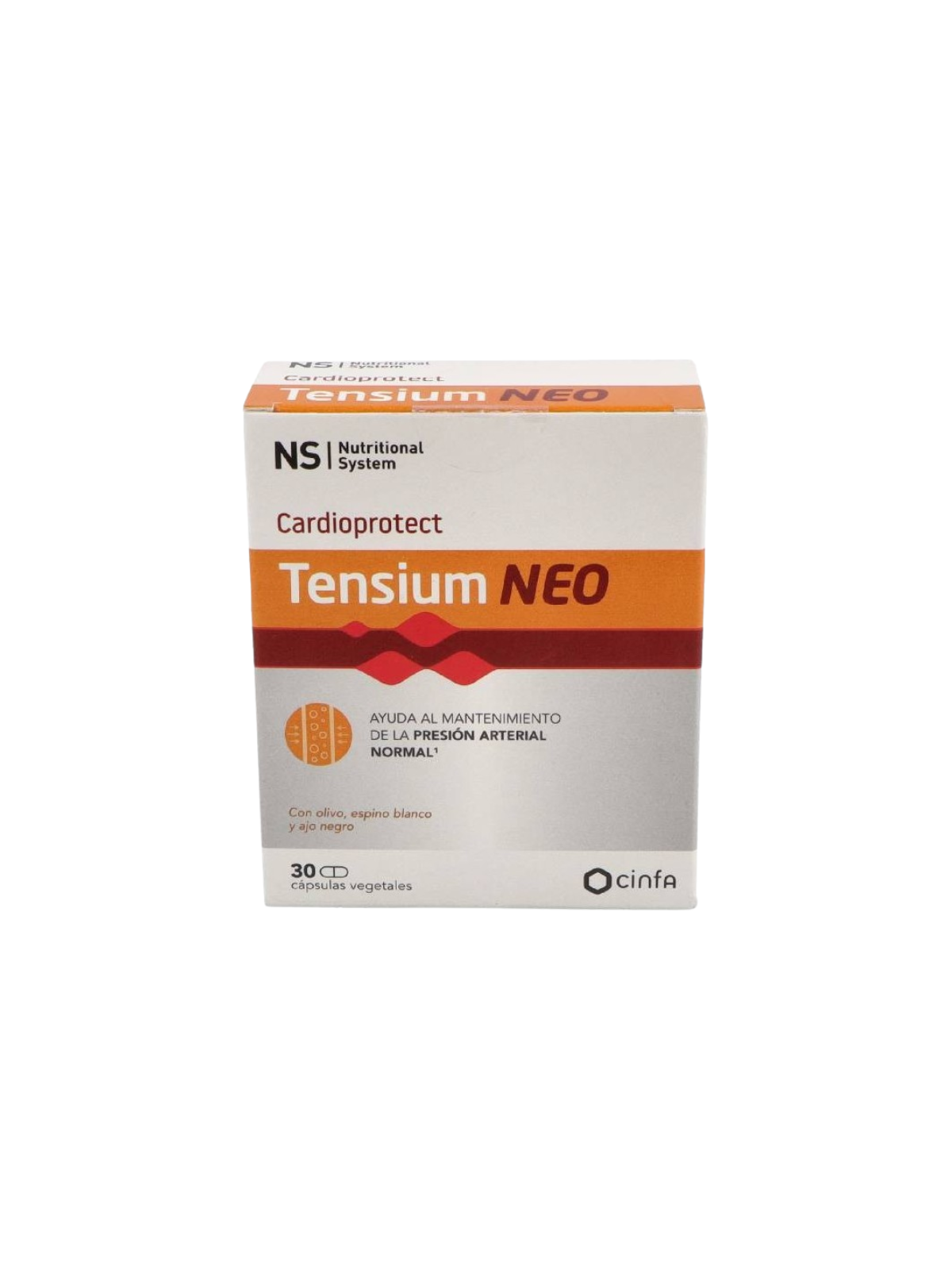 NS cardioprotect tensium neo 30 capsulas vegetales