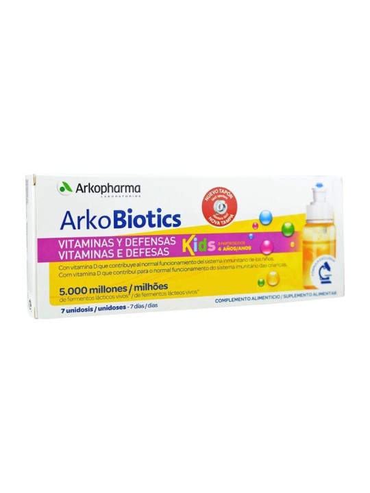 Arkoprobiotics vitaminas y defensas niños 7 unidosis