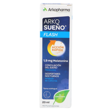 Arkosueño flash 1 spray sublingual 20 ml