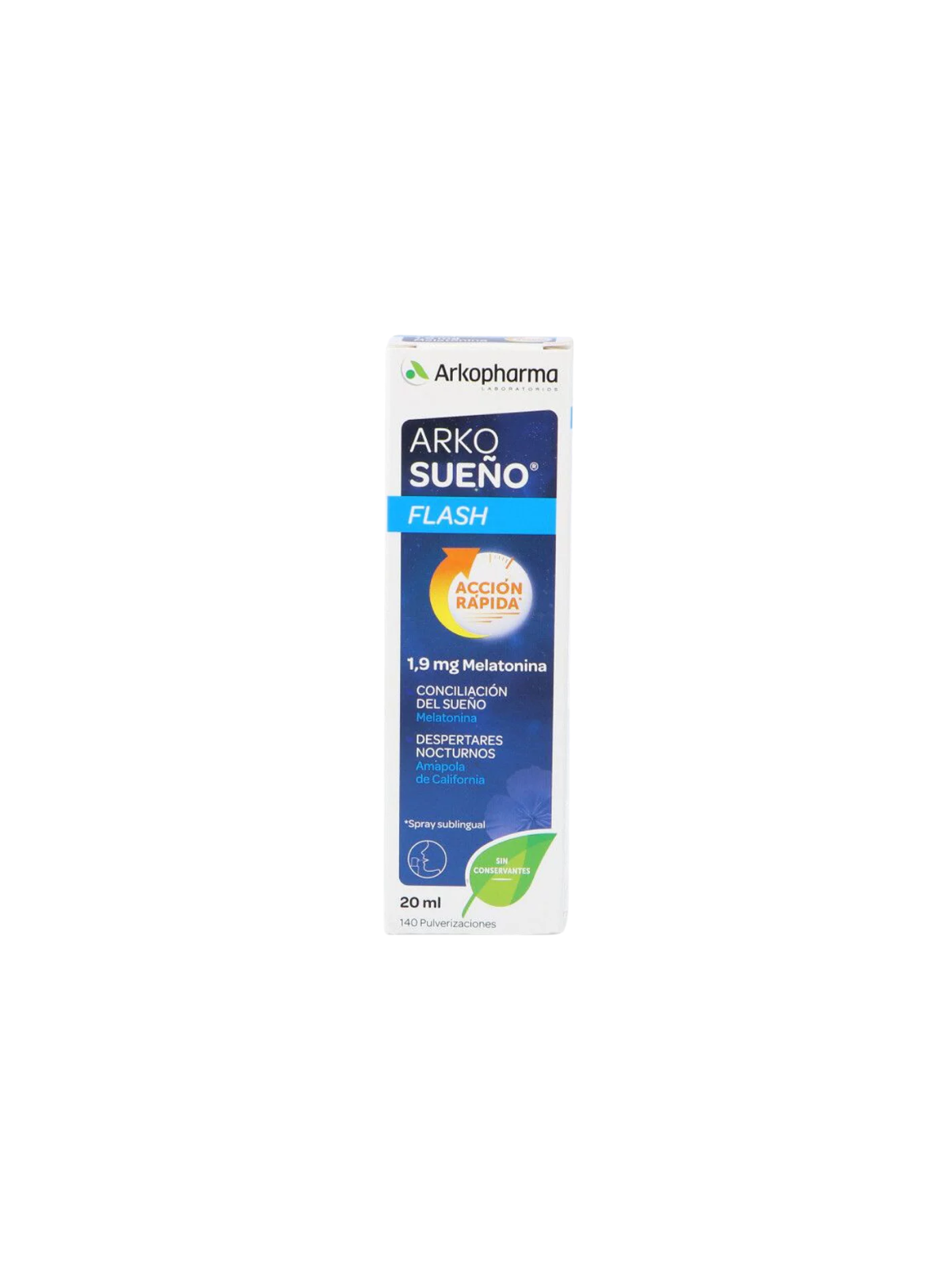 Arkosueño flash 1 spray sublingual 20 ml