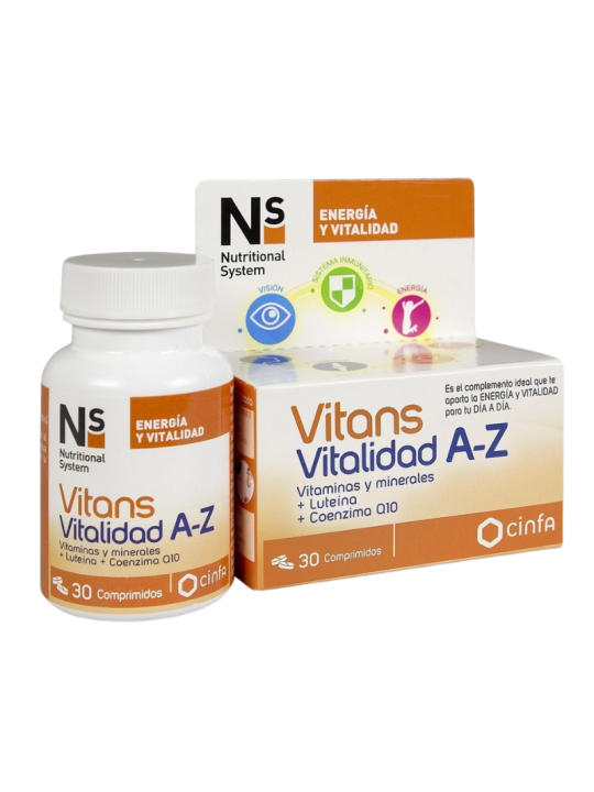 NS Vitans vitalidad a-z 30 comprimidos