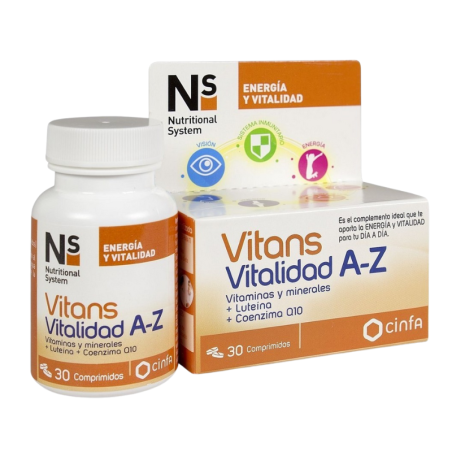 NS Vitans vitalidad a-z 30 comprimidos