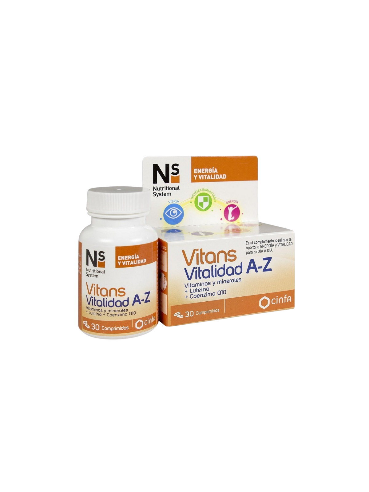 NS Vitans vitalidad a-z 30 comprimidos