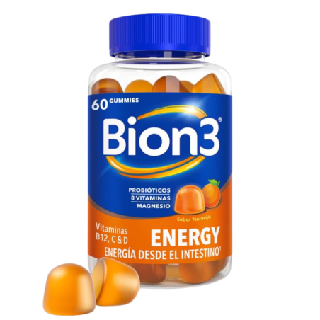 Bion 3 Energy 60 Gummies naranja
