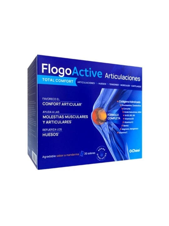 Flogoactive Articulaciones 20 Sobres Sabor Mandarina