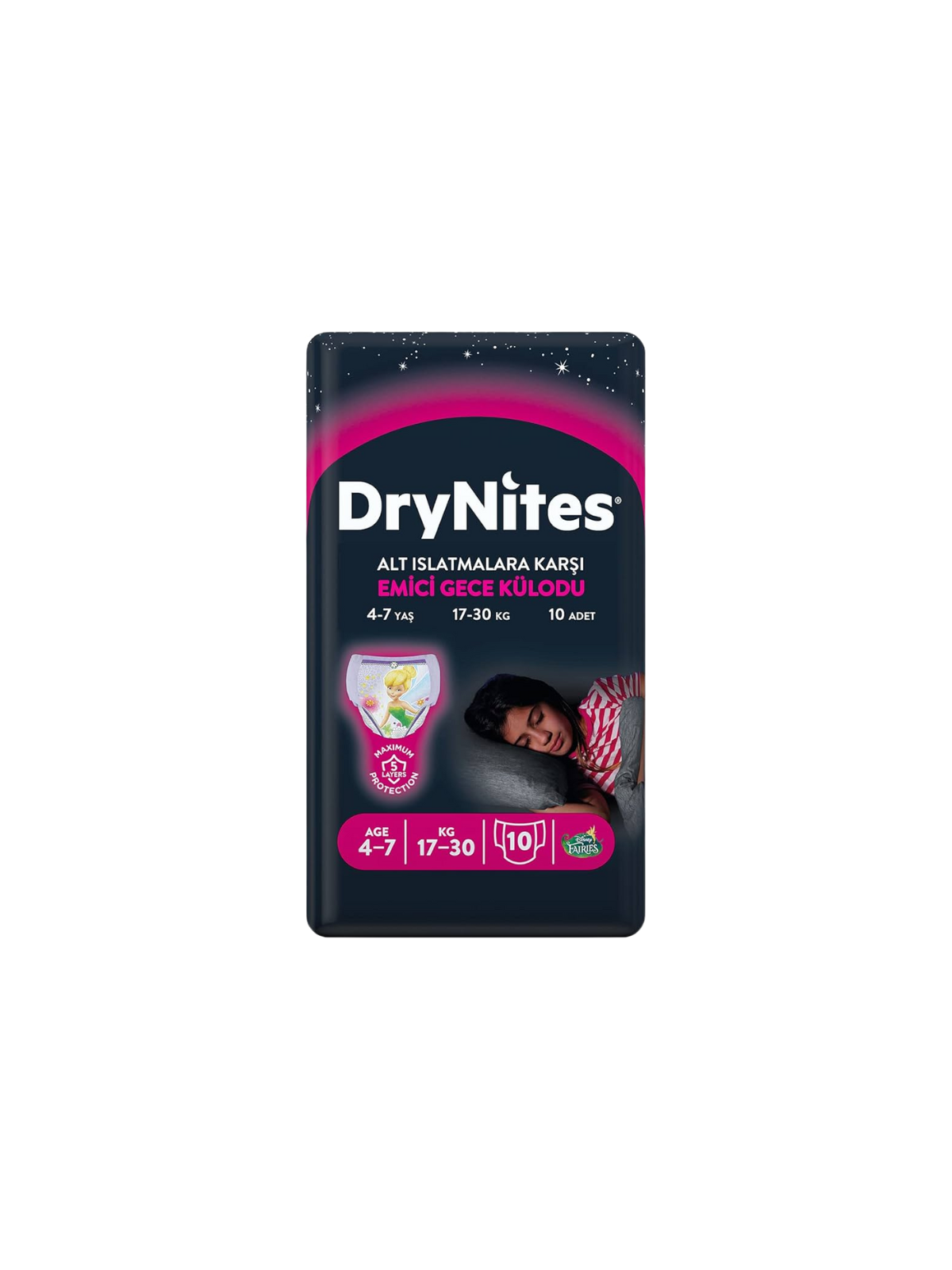 Huggies Drynites Niña 4-7 años 17-30kg