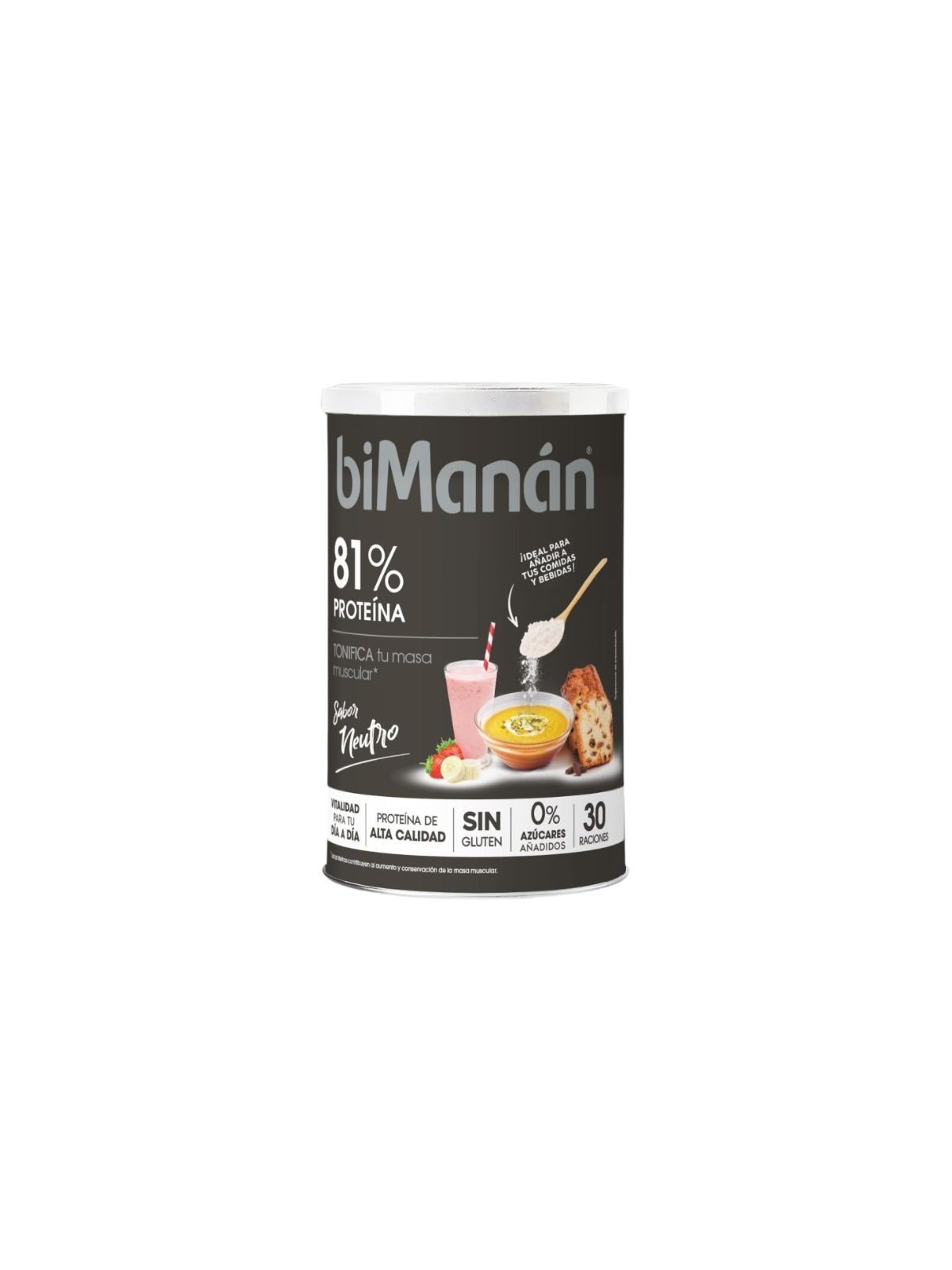 Bimanan proteína sabor neutro 300g