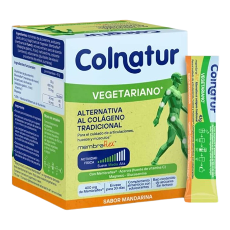Colnatur vegetariano 30 sobres 4,1 g sabor mandarina