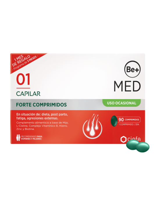 Be+ capilar uso ocasional forte 90 comprimidos