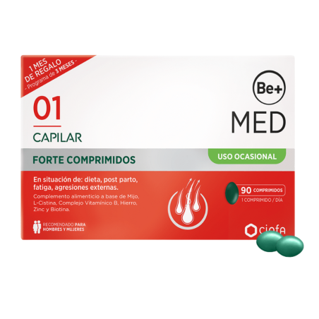 Be+ capilar uso ocasional forte 90 comprimidos