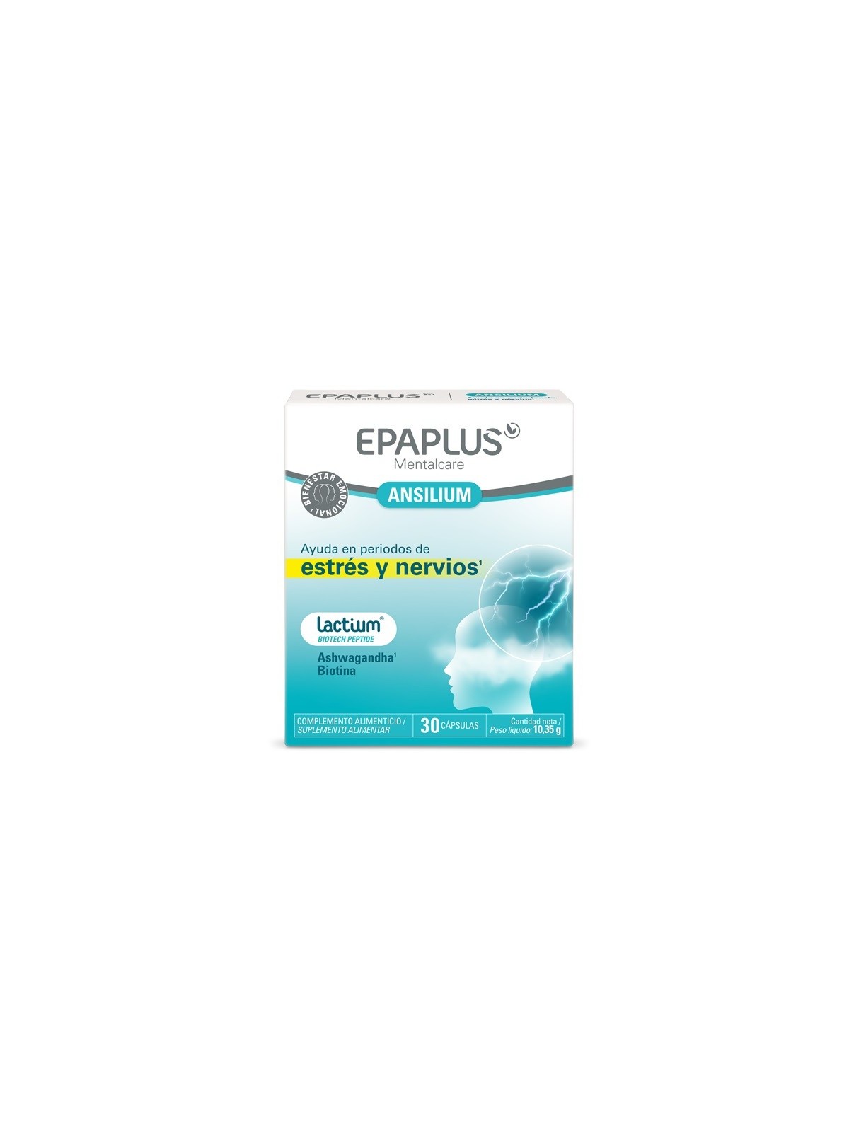 Epaplus Mentalcare Ansilium 30 capsulas