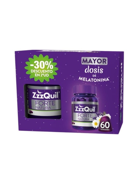 ZZZQUIL NATURA FORTE 30 GUMMIES DUPLO 2º 30% DTO