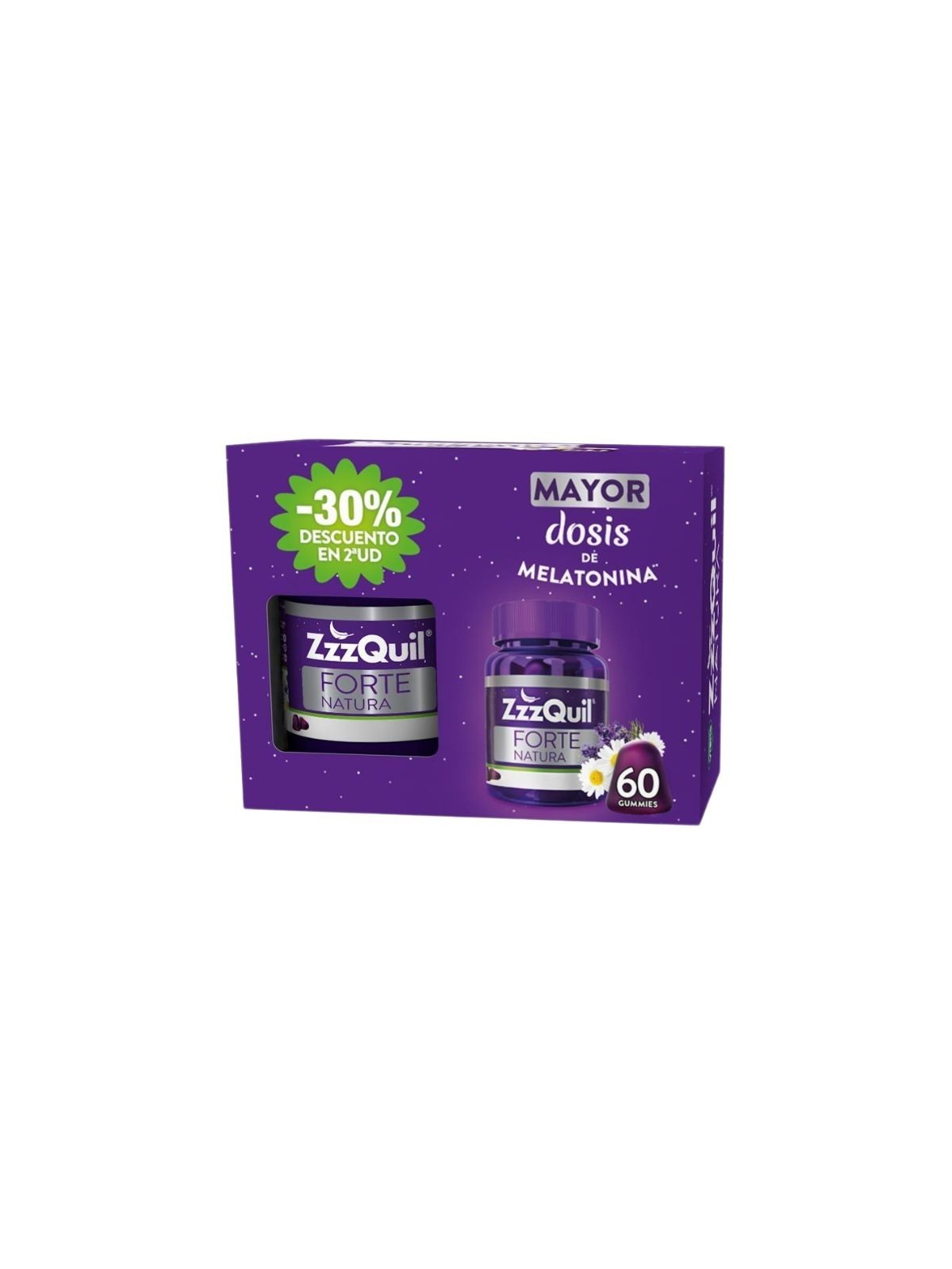 ZZZQUIL NATURA FORTE 30 GUMMIES DUPLO 2º 30% DTO