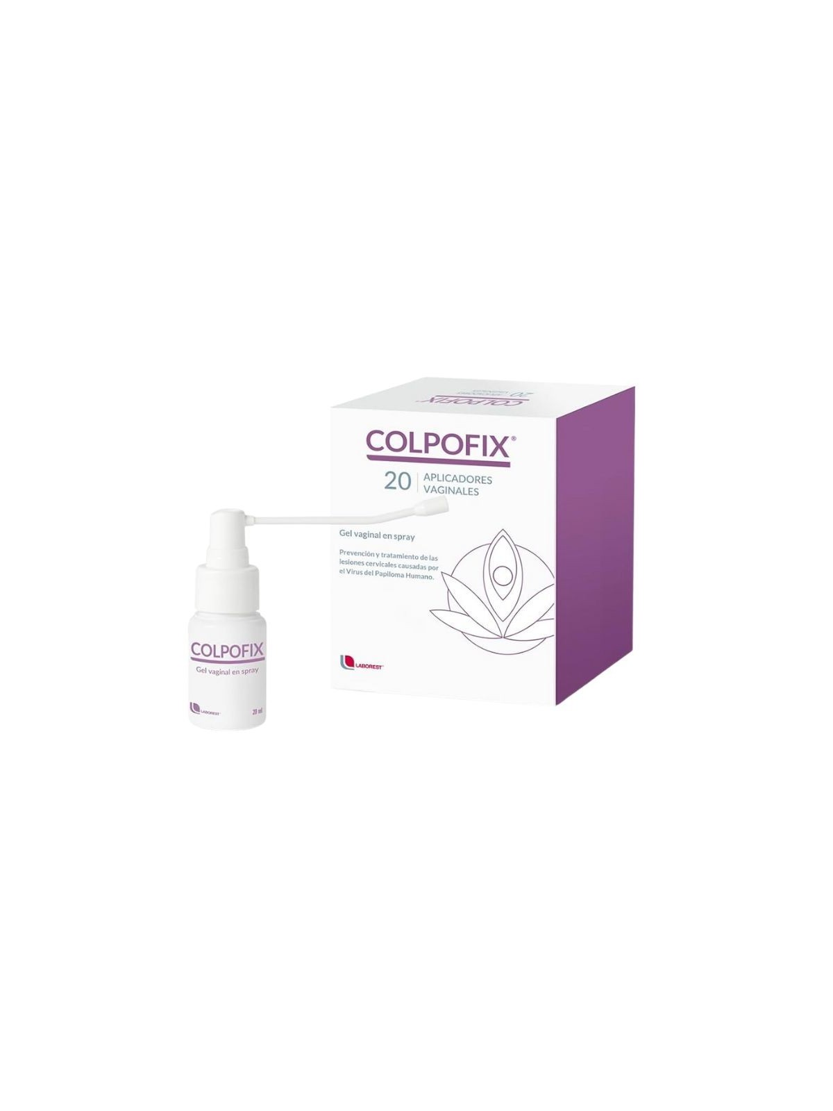 Colpofix gel vaginal en spray 2 frascos 20 ML + 20 aplicadores