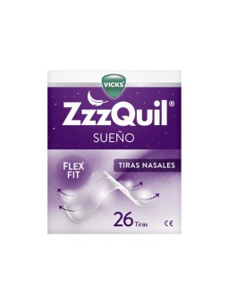 ZZZQUIL sueño 26 tiras nasales