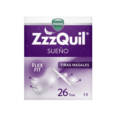ZZZQUIL sueño 26 tiras nasales