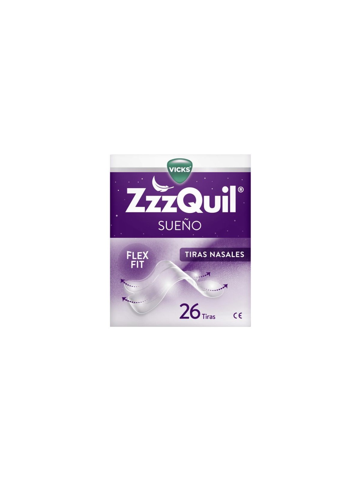 ZZZQUIL sueño 26 tiras nasales