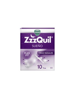 ZZZQUIL sueño 10 tiras nasales