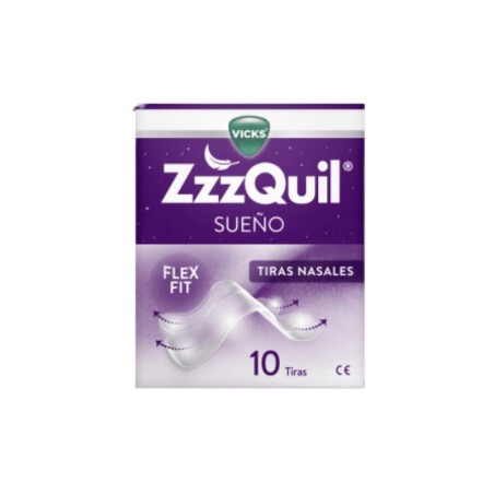 ZZZQUIL sueño 10 tiras nasales
