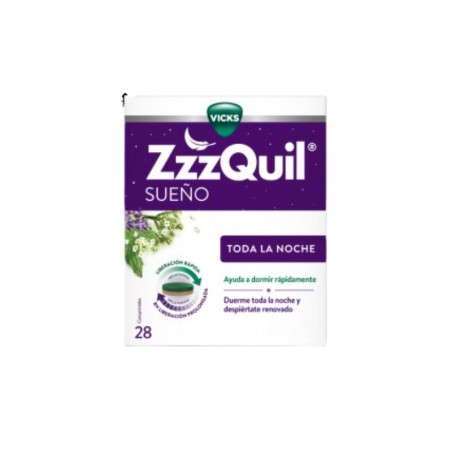 ZZZQUIL sueño toda la noche 28 comprimidos
