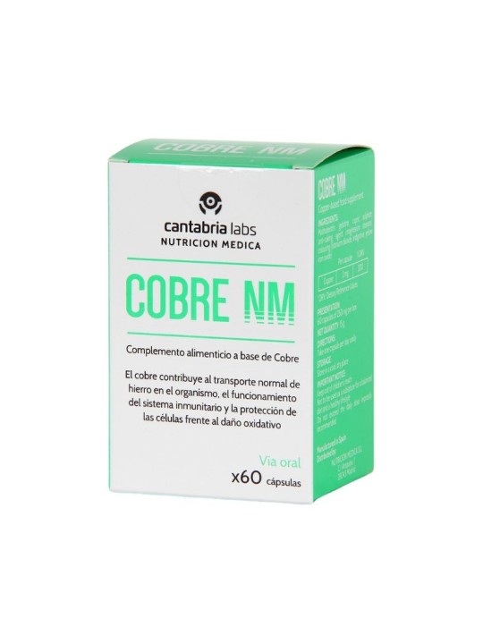 NM cobre 60 cápsulas
