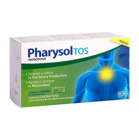 Pharysol tos monodosis 16 sobres 10ml