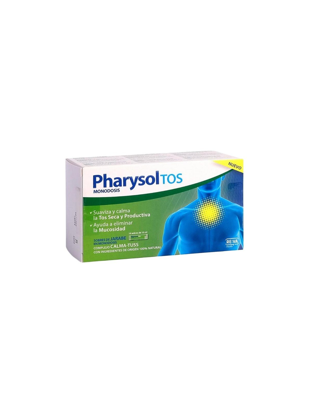 Pharysol tos monodosis 16 sobres 10ml