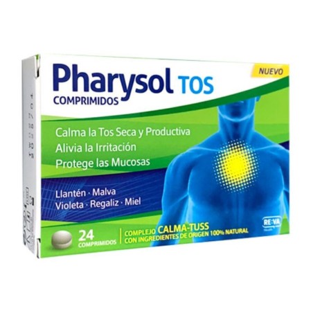 Pharysol tos pastillas 24 unidades