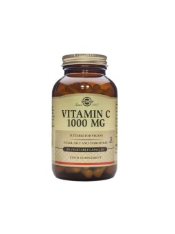 Solgar vitamina c 1000mg 100 cápsulas vegetales
