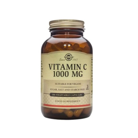 Solgar vitamina c 1000mg 100 cápsulas vegetales