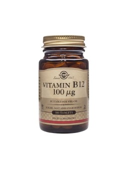 Solgar vitamina B12 100 microgramos 100 comprimidos