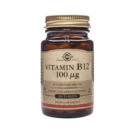 Solgar vitamina B12 100 microgramos 100 comprimidos
