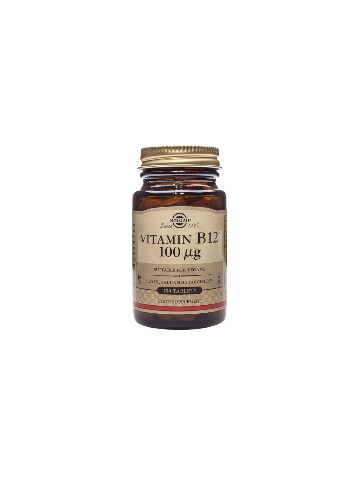 Solgar vitamina B12 100 microgramos 100 comprimidos