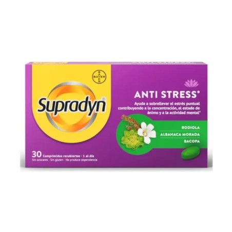 Supradyn anti stress 30 comprimidos