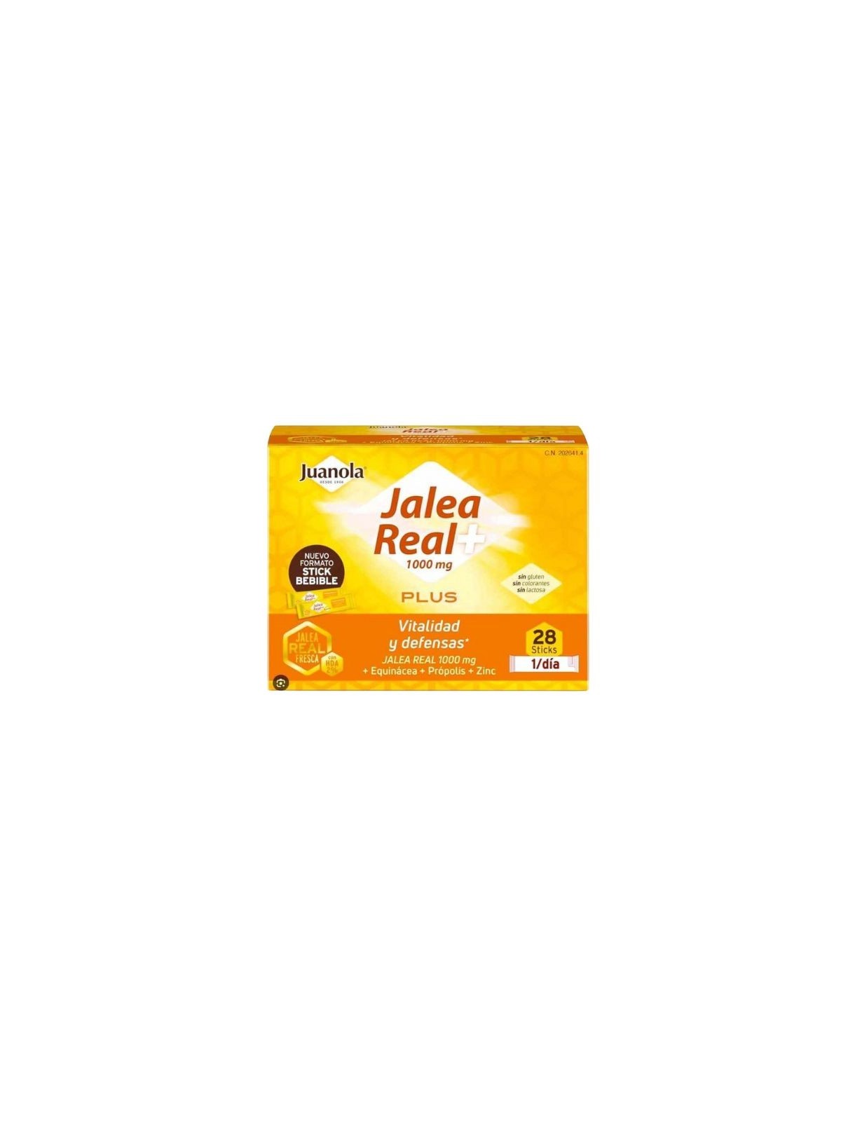 Juanola jalea real plus 28 sobres 10ml