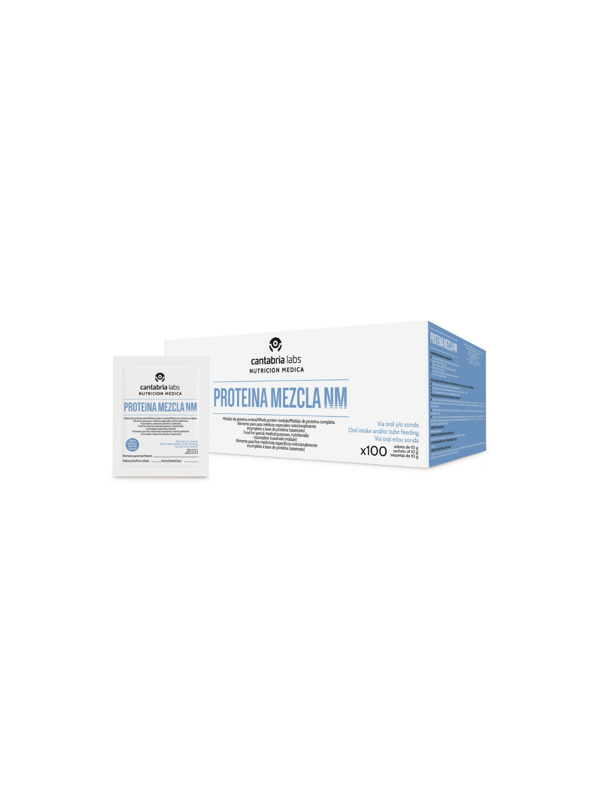 Proteína NM 100 sobres 10g neutro