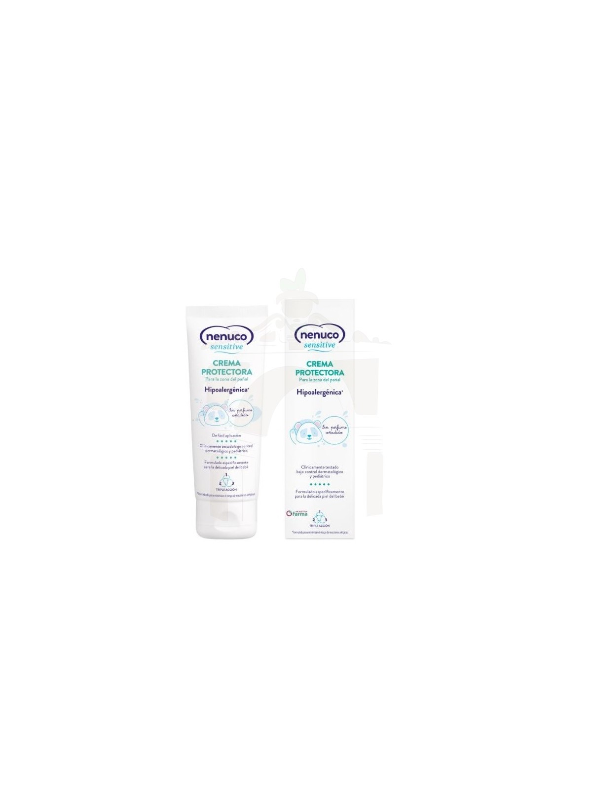 Nenuco sensitive crema protectora 1 tubo 100 ml